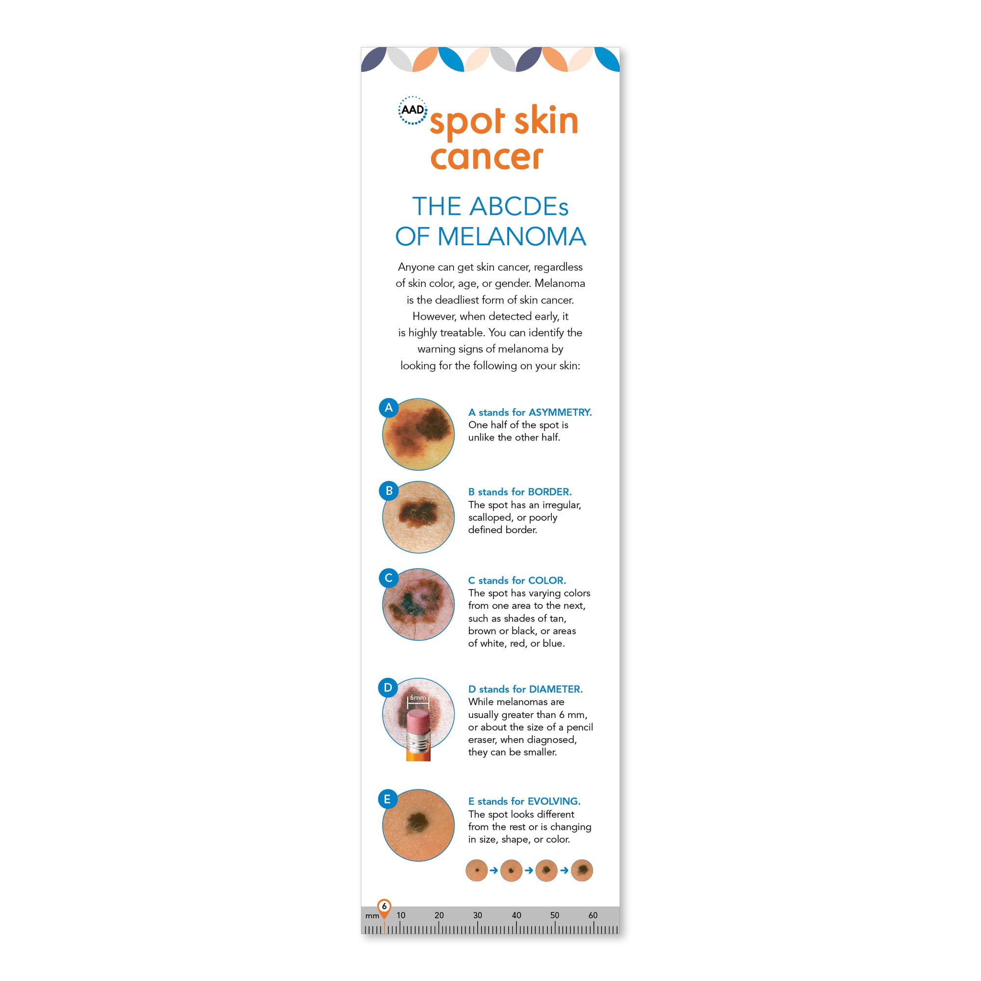 SPOT Skin Cancer™ Bookmark