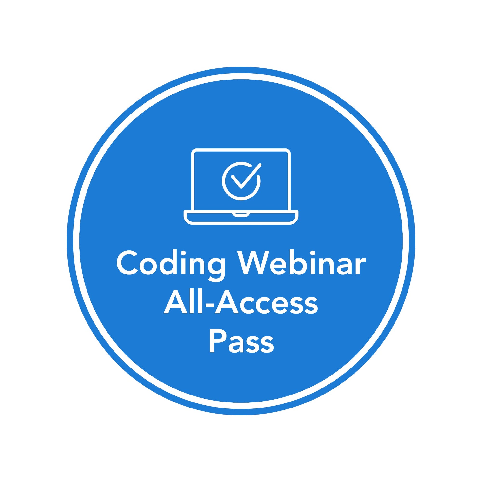 Coding Webinar All-Access Pass