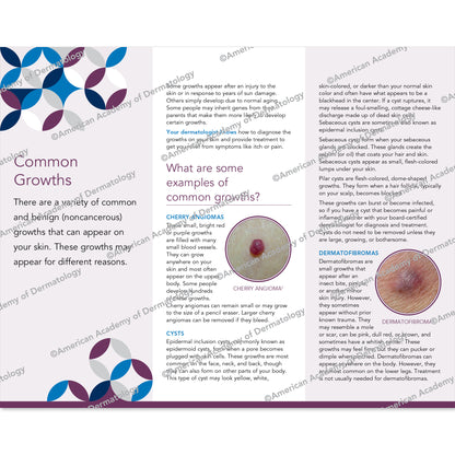 Common Growths Pamphlet