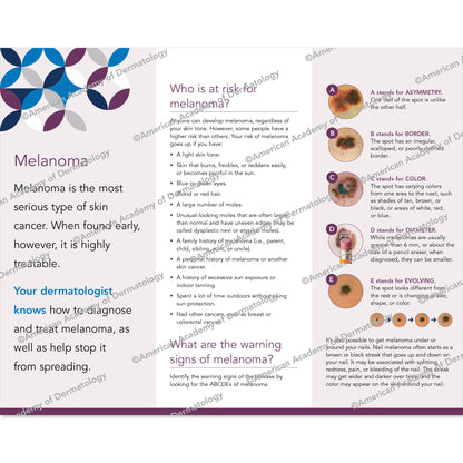 Melanoma Pamphlet