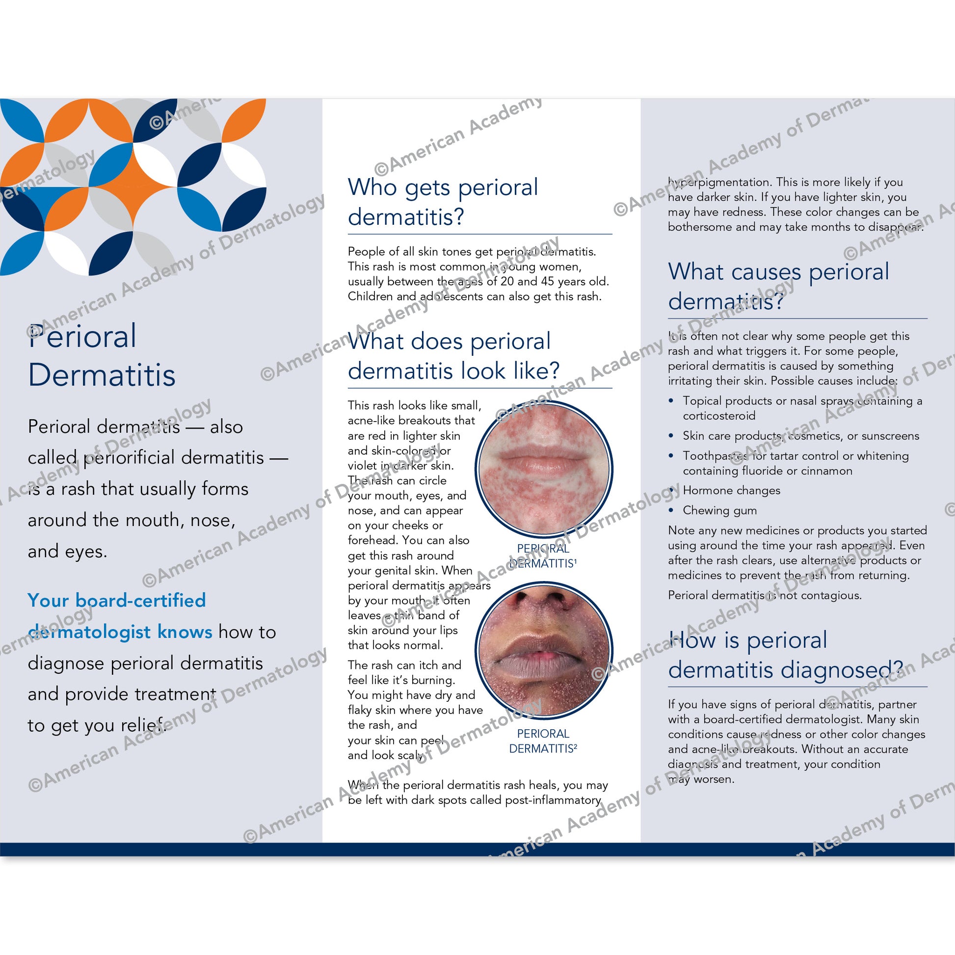 Perioral Dermatitis Pamphlet