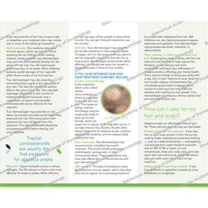 Alopecia Areata Pamphlet
