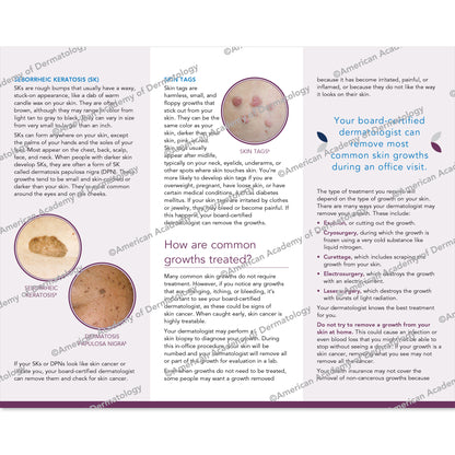 Common Growths Pamphlet