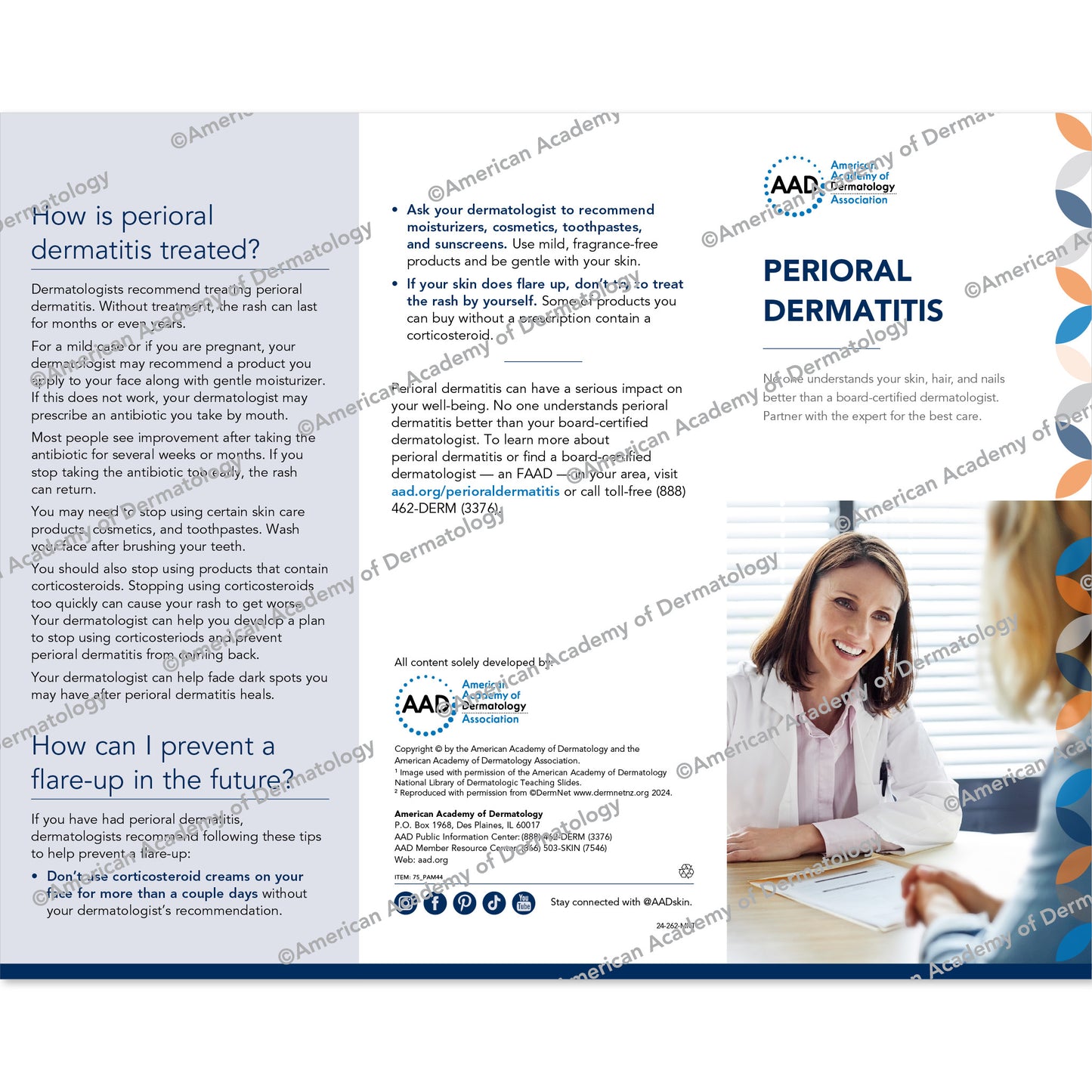 Perioral Dermatitis Pamphlet