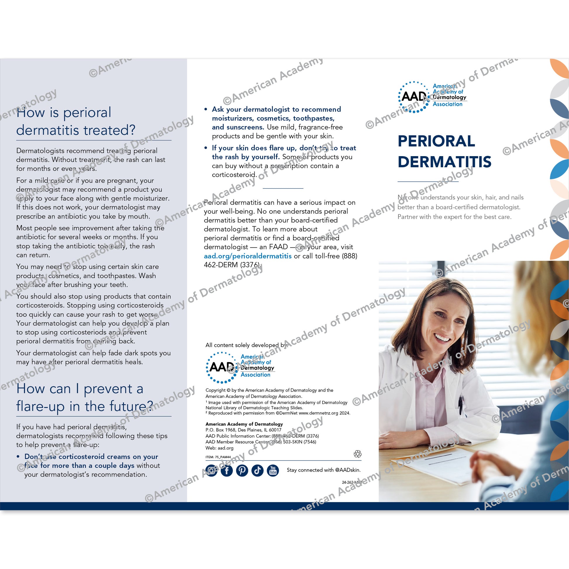 Perioral Dermatitis Pamphlet