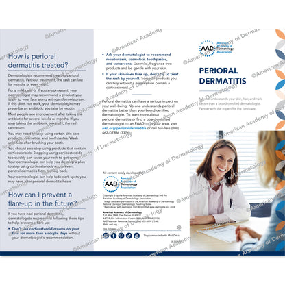 Perioral Dermatitis Pamphlet